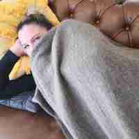 Basket Weave Blanket/Throw