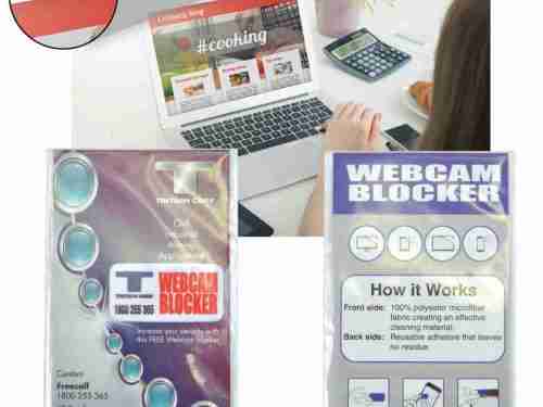 Microfiber Webcam Blocker