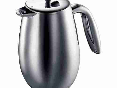 Bodum Columbia Coffee Maker Double Wall Stainless Steel 8 Cup