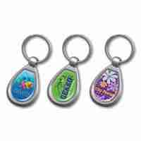 Drop Metal Key Ring