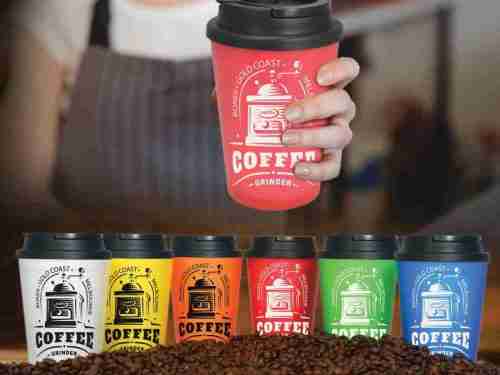 Aroma Double Walled Coffee Cup